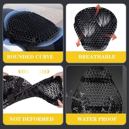 Gel Motorcycle Cushion – Ride Longer with Superior Comfort
