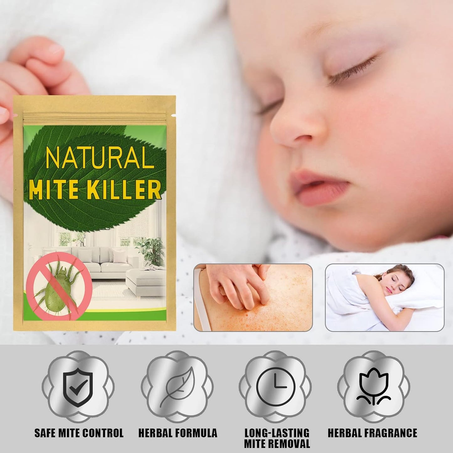Natural Anti-Mite – Chemical-Free, Long-Lasting Protection