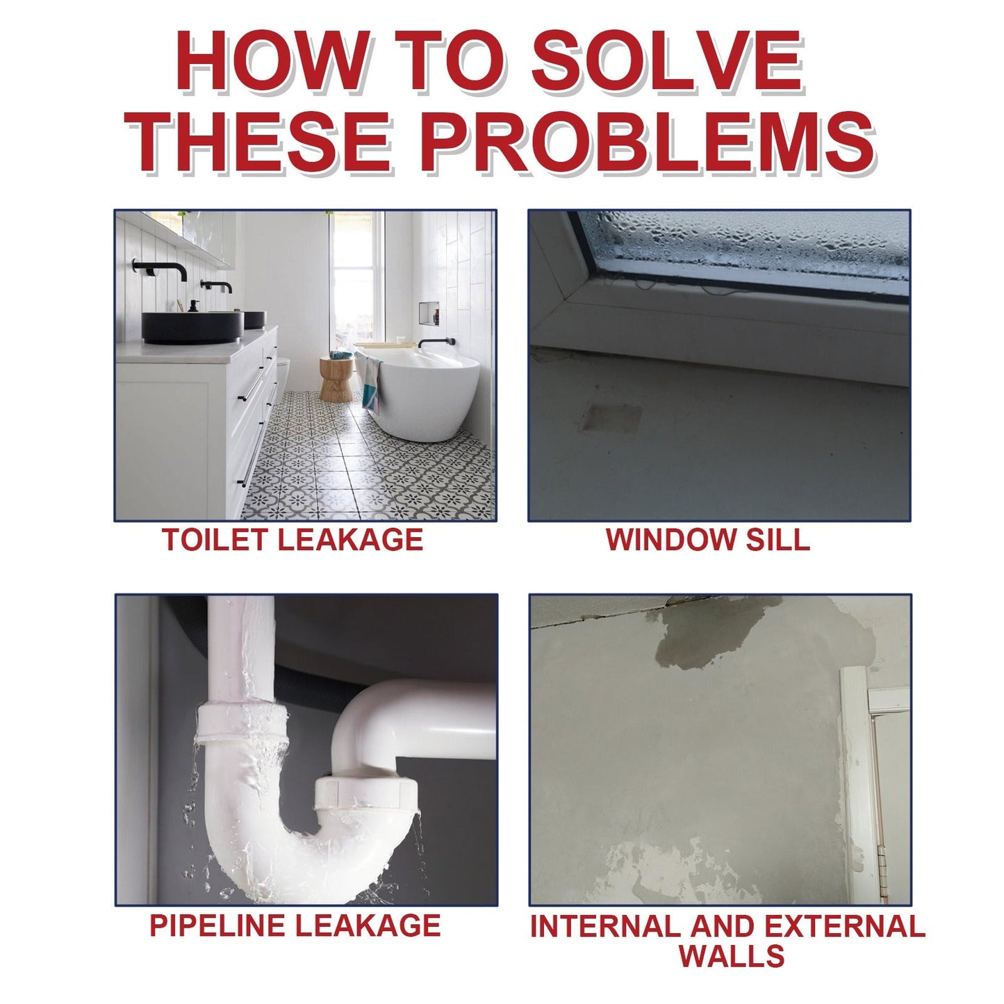 Leak Repair Waterproof Sealant Spray