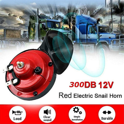 Super Clear Loud Snail Horn – Deep Sound for Every Ride